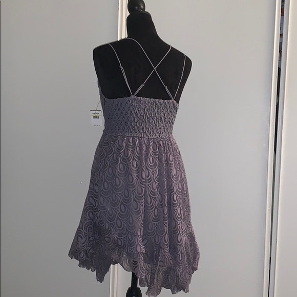 Free People Adella Burnout Slip slate color - Picture 3 of 6